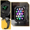 ZEGAREK SMARTWATCH PANCERNY MILITARNY MROZOODPORNY PL MENU FOLIA GRATIS