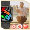 ZEGAREK SMARTWATCH PANCERNY MILITARNY MROZOODPORNY PL MENU FOLIA GRATIS