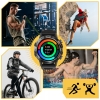 ZEGAREK SMARTWATCH SPORTOWY ROZMOWY MĘSKI DAMSKI POLSKIE MENU CZARNY SPORT