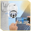 KAMERA ZEWNETRZNA WIFI OBROTOWA IP FULL HD 360 MONITORING ZOOM 4x DETEKCJA