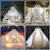 Lampa Solarna Led 4W1 Zewnętrzna Uliczna Czujnik Ruchu Zmierzchu