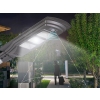 LAMPA SOLARNA LED LATARNIA ULICZNA OGRODOWA CZUJNIK RUCHU ZMIERZCHU + PILOT