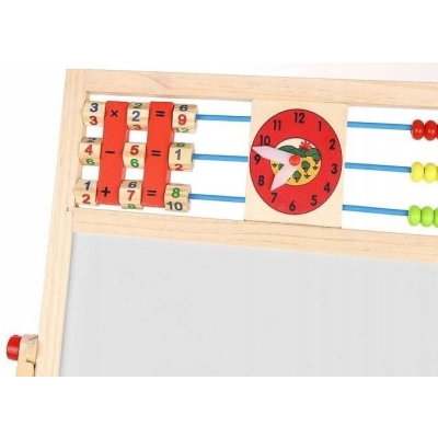 Dwustronna Tablica Kredowa do rysowania ścieralna duża DLA DZIECI - Polecamy