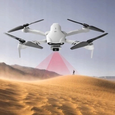 Kingszop Dron F10 Z Kamerą 4K I Funkcją Zawisu, Zasięg 2000M, Automatyczny Powrót