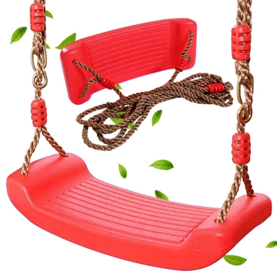 Huśtawka ogrodowa dla dzieci kwiatek siedzisko z liną na drzewo