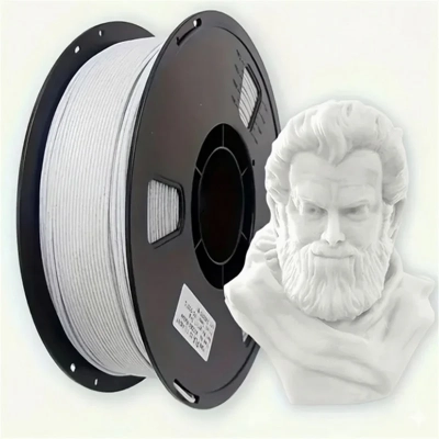 FILAMENT BIAŁY 330 METRÓW 1kg 1,75mm PETG DRUKARKA 3D