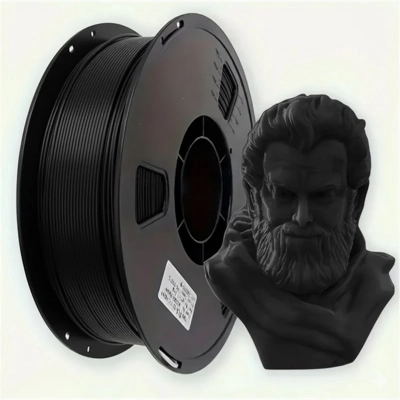 FILAMENT CZARNY 330 METRÓW 1kg 1,75mm PETG DRUKARKA 3D