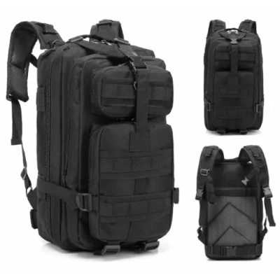 PLECAK WOJSKOWY TAKTYCZNY MILITARNY SURVIVAL 28 L CZARNY