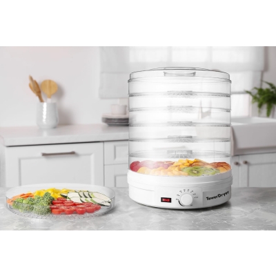 MOCNA DUŻA SUSZARKA DO GRZYBÓW I OWOCÓW ORAZ ZIÓŁ XL 5 SIT 500W