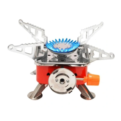 Mini Kuchenka Turystyczna Rozkładana  POLOWA Przenośna POMARAŃCZOWA