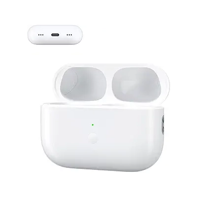 Etui ładujące bezprzewodowe kompatybilne z AirPod Pro 1. i 2. Etui ładujące z portem ładowania typu C. Zamiennik etui ładującego AirPod Pro 1. i 2. Ob