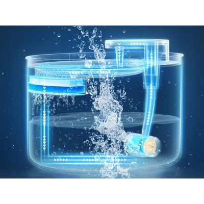 Automatyczne poidełko dla kota psa fontanna wodna filtry poidło miska wody