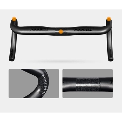 Kierownica rowerowa opadająca ZXB-TWO do roweru szosowego (380 mm)