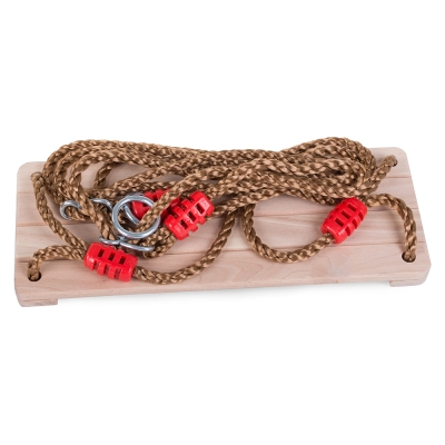 Huśtawka ogrodowa drewniana dla dzieci i dorosłych mocna deska