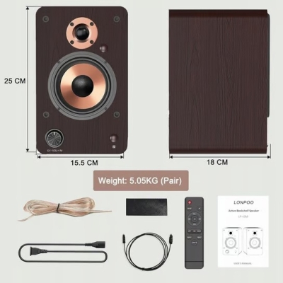 LONPOO LP42M – para aktywnych głośników wolnostojących Bluetooth