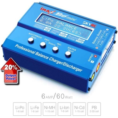 iMAX B6 Mini Profi Balance Charger/Disch do ładowania baterii RC i helikoptera RC