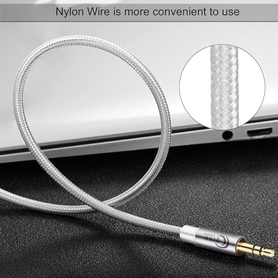 Kabel QING CAOQING z wtykiem jack 3,5 mm i wtykiem jack 6,35 mm, 3 m, adapter AUX, kabel audio stereo, kabel do cyfrowego interfejsu instrumentalnego