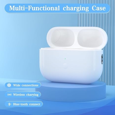 Etui ładujące bezprzewodowe kompatybilne z AirPod Pro 1. i 2. Etui ładujące z portem ładowania typu C. Zamiennik etui ładującego AirPod Pro 1. i 2. Ob