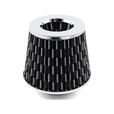Filtr Car Sports 3 -calowe spożycie filtra stożkowego 76 mm zwężane Jdm Wydajność wyścigowa