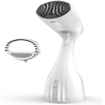 Parownica HOMEASY Vertical Iron 1500 W, przenośna, do użytku w domu i w podróży, 280 ml, białe