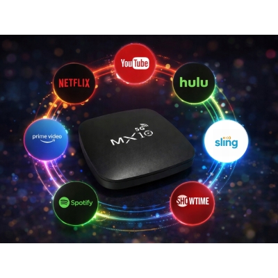 Odtwarzacz multimedialny smart tv box android 4k wifi 5g 2/16gb ultra hd
