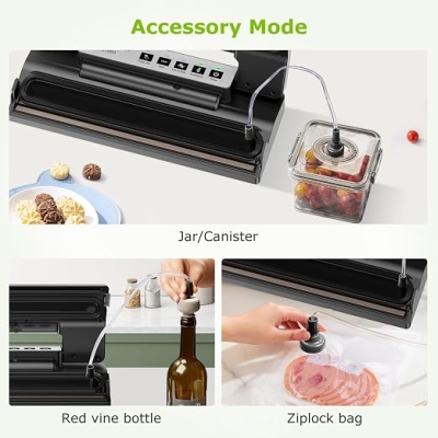Zgrzewarka próżniowa do żywności srebrna BonsenKitchen