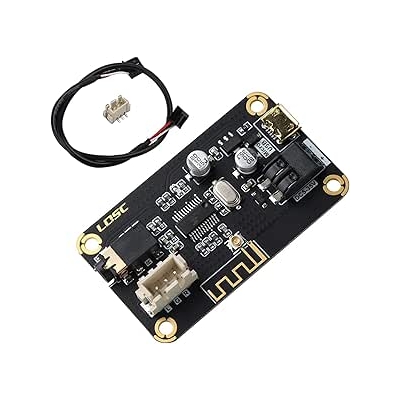 RUIZHI Moduł Odbiornika Bluetooth, Płyta Audio Stereo DC 5 V-35 V Bezprzewodowa Elektronika do Słuchawek DIY i Domowego Stereo