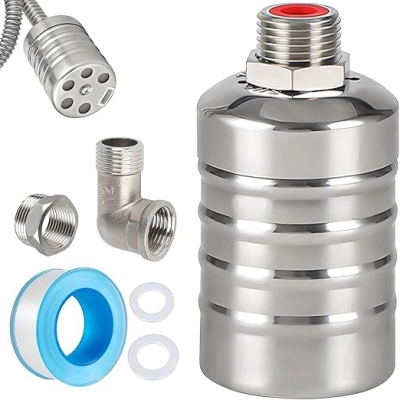 Zawór pływakowy do automatycznej kontroli poziomu wody ze stali nierdzewnej 304, 1/2" 3/4" z automatycznym wyłączaniem