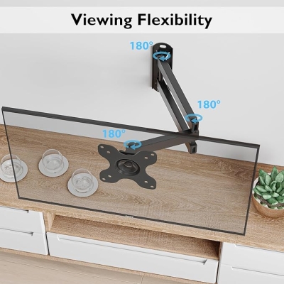 BONTEC Przegubowy Uchwyt Ścienny Full Motion, Do TV i Monitorów LED LCD 13