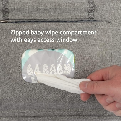 Torba do wózka dziecięcego z przenośną matą do przewijania i paskiem na ramię Tedibee