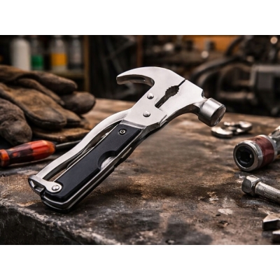 Młotek wielofunkcyjny 18w1 multitool narzędzie survival młotek piła obcęgi