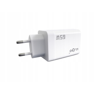 Szybka ładowarka sieciowa usb 65w kabel usb-c usb quick charge uniwersalna