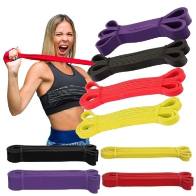 KingSzop Gumy Oporowe Fitness Zestaw do Świczeń i Rehabilitacji 4szt