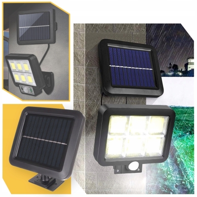 lampa solarna z czujnikiem zmierzchu i ruchu z pilotem