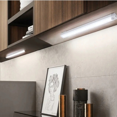 LAMPKA POD SZAFKĘ KUCHENNĄ LED CZUJNIK RUCHU 30cm Z CZUJNIKIEM RUCHU USB