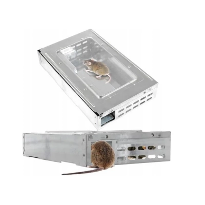 PUŁAPKA NA MYSZY ŻYWOŁAPKA ŁAPKA