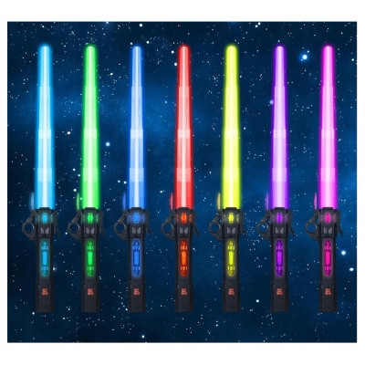 MIECZ ŚWIETLNY STAR WARS ŁADOWANIE USB RBG 7 KOLORÓW