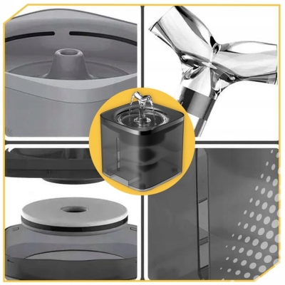 Poidełko Miska Fontanna Wodna dla Kota Psa Automatyczne Poidło 2L + Filtr