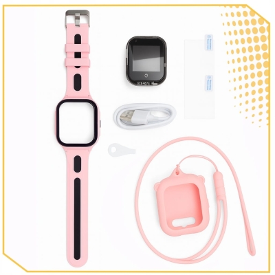 Smartwatch dla dzieci z lokalizacją GPS, funkcją rozmów, wideorozmów i pamięcią 8 GB