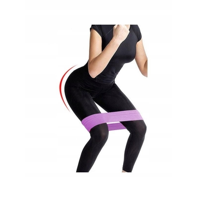 Zestaw 3 Gum Oporowych Taśm Elastycznych Materiałowych do Ćwiczeń