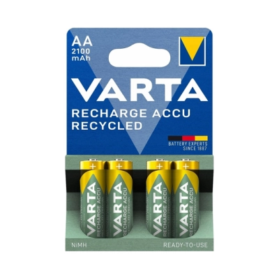 4x Akumulatorki VARTA RECHARGE ACCU POWER LR6 AA 2600 mAh Ready2Use - oryginalny blister
