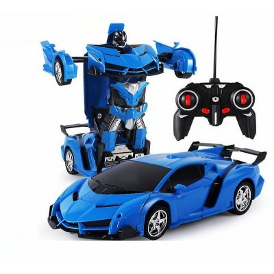 Auto Robot Transformer 2w1 z pilotem RC