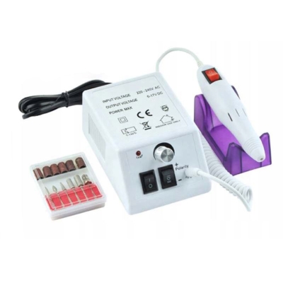 Frezarka do paznokci MANICURE MERCEDES 2000 biała + zestaw frezów