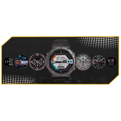 SMARTWATCH ZEGAREK MĘSKI WODOSZCZELNY GPS MENU POLSKIE ROZMOWY SPORT AMOLED