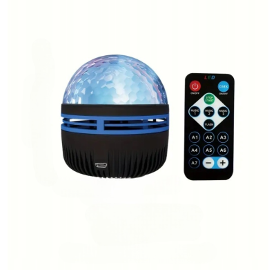 Projektor LED Lampka Fala wody Pilot