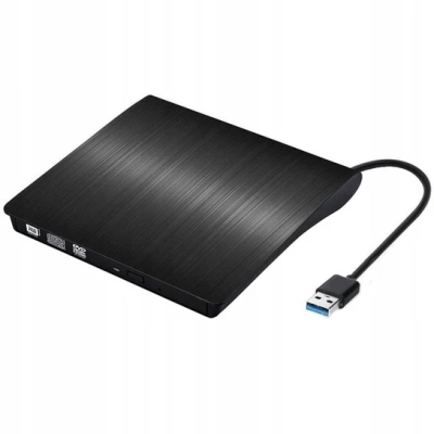 NAPĘD CD-R/DVD-ROM/RW ZEWNĘTRZNY USB 3.0 NAGRYWARKA CD PRZENOŚNY ODTWARZACZ