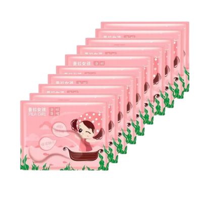 10 szt Pilaten Pila Girl Seaweed Eye Mask kolagenowe płatki pod oczy 6g