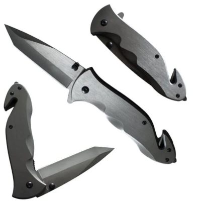 Nóż składany ratowniczy myśliwski survival – 22 cm