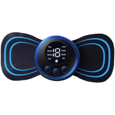 Masażer elektrostymulator szyi karku mięśni brzucha ems 8 trybów usb pilot