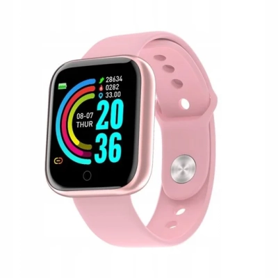 Smartwatch Zegarek Sport Fitnes Smartband Czarny